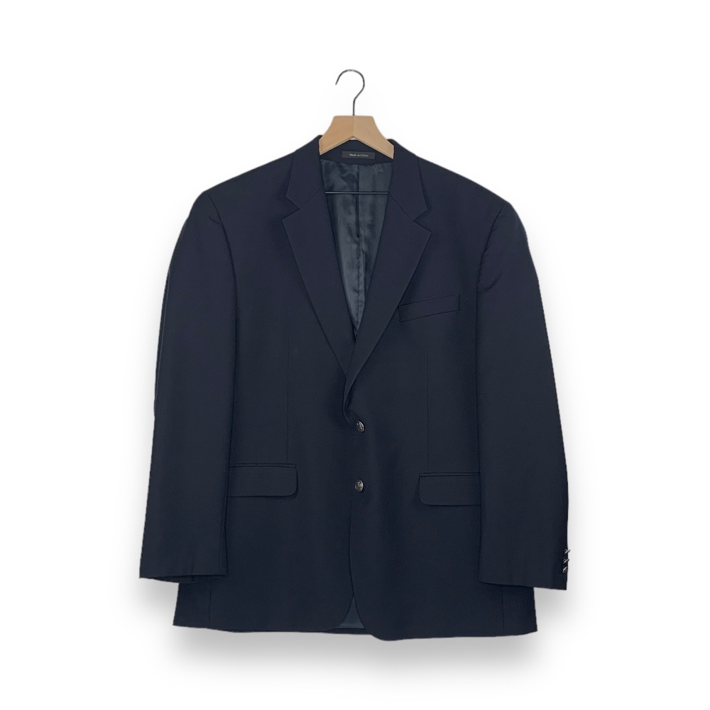 MICHAEL Michael Kors Navy Blue Dark Academia Sports Coat Blazer Jacket
